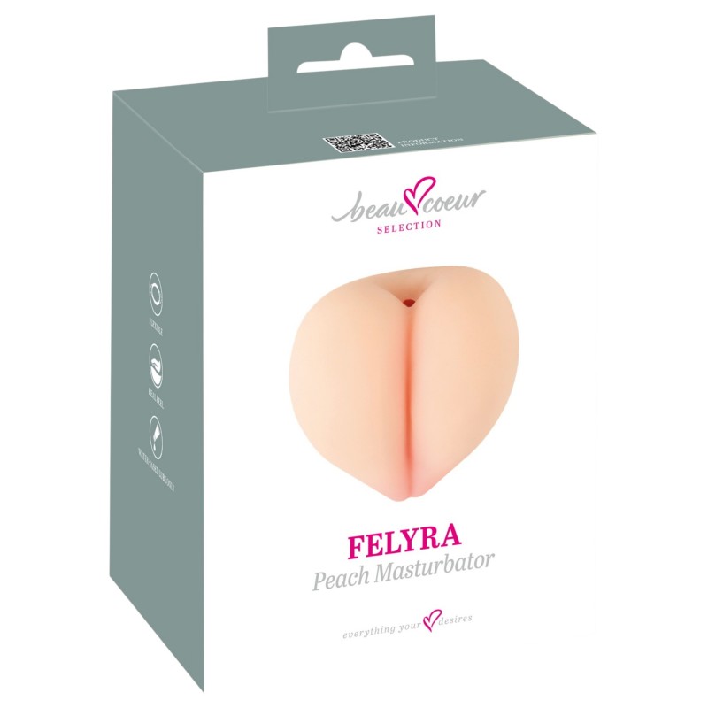 Beau Coeur Felyra - popsi maszturbátor (testszínű) 152408 termék bemutató kép