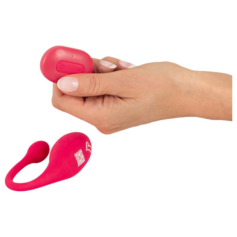 Beau Coeur Koral - hordható vibrációs tojás távirányítóval (pink) 150929 termék bemutató kép