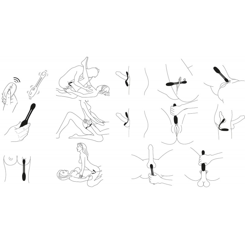 BeauMents Flexxio - 2 motoros párvibrátor (kék) 102029 termék bemutató kép