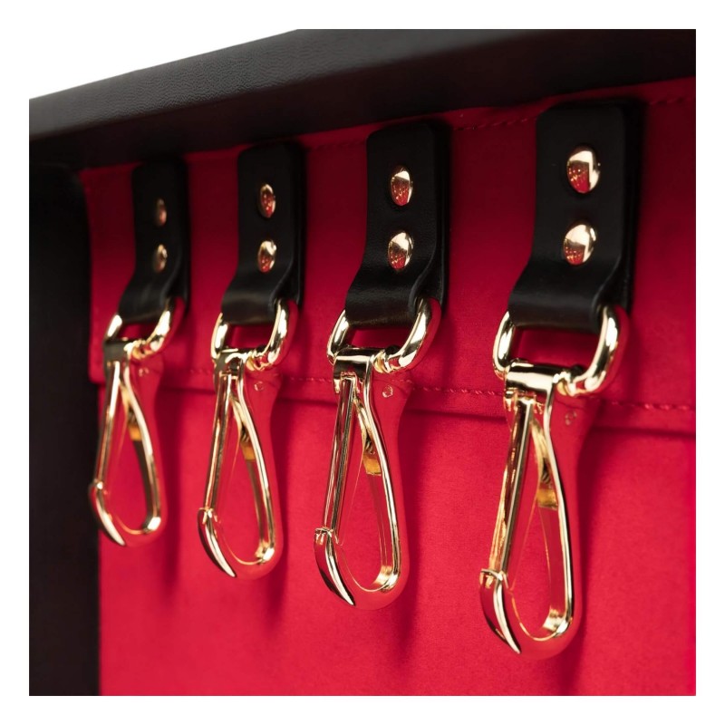 Bedroom Fantasies - 12 részes BDSM szett tároló bőrönddel (fekete) 164872 termék bemutató kép
