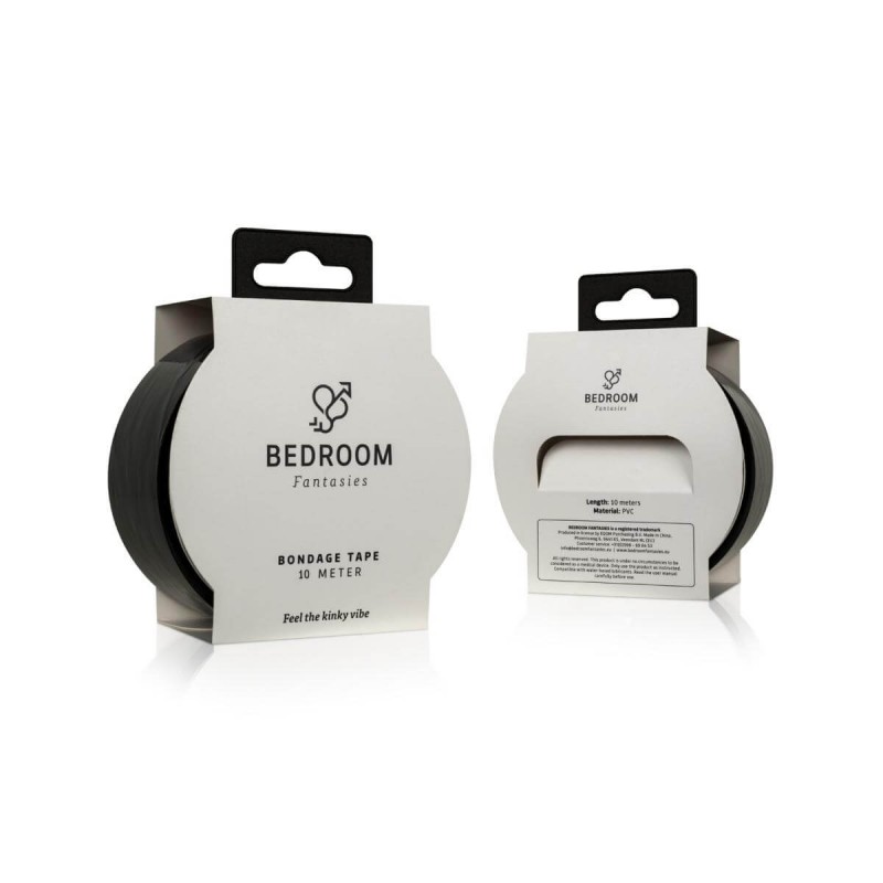 Bedroom Fantasies - bondage ragasztószalag - 20m (fekete) 83001 termék bemutató kép