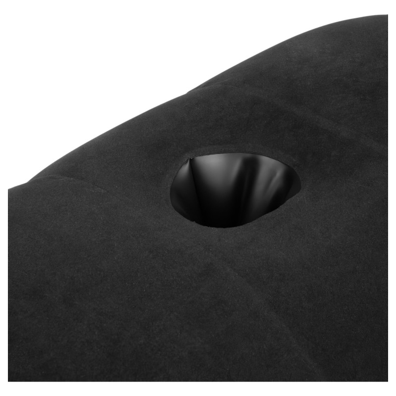 Bedroom Fantasies - felfújható szexpárna, vibrátor tartóval (fekete) 117762 termék bemutató kép