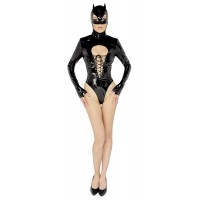 Black Velvet - hosszúujjú Batwoman body (fekete) 83233 termék bemutató kép