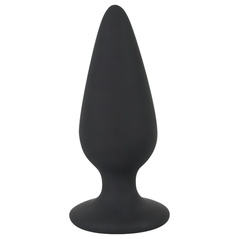 Black Velvets Heavy - 40 g-os anál plug (fekete) 137197 termék bemutató kép