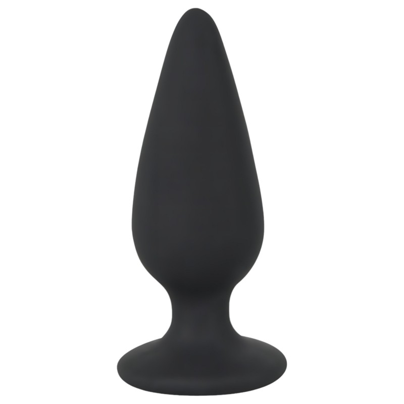 Black Velvets Heavy - 75 g-os anál plug (fekete) 137203 termék bemutató kép