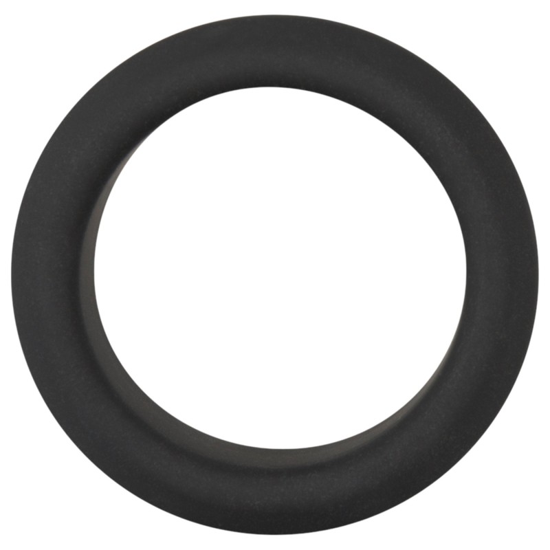 Black Velvets - vastagfalú péniszgyűrű (3,2 cm, fekete) 130405 termék bemutató kép