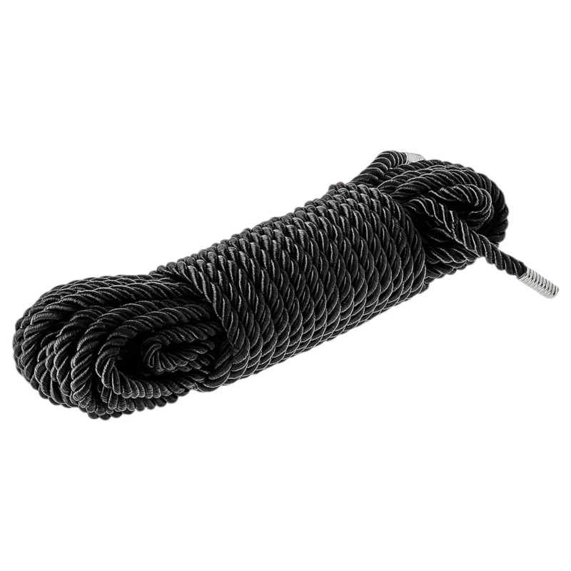 Blaze - shibari kinbaku bondage kötél (10 m, fekete) 134501 termék bemutató kép
