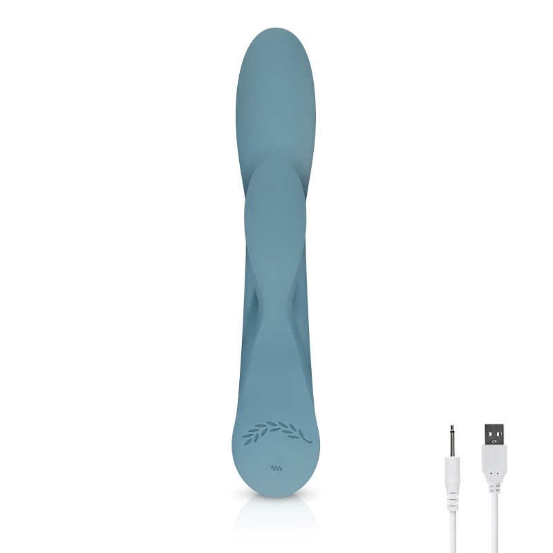 Bloom Violet Rabbit - csiklókaros G-pont vibrátor (türkiz) 112920 termék bemutató kép