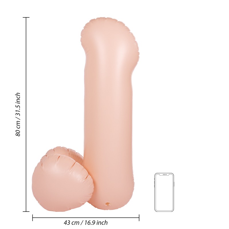 Blow Me Up - felfújható fütyi lufi (80cm) 93600 termék bemutató kép