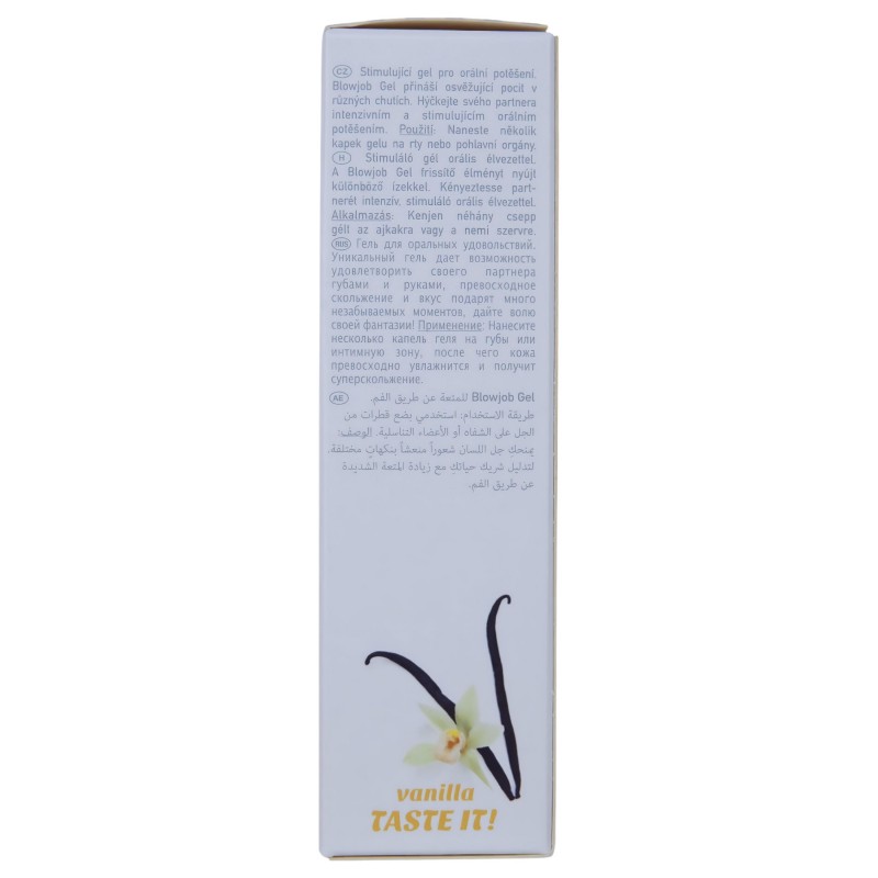 HOT - Blowjob Gel - orál síkosító gél - vanília (50 ml) 131969 termék bemutató kép