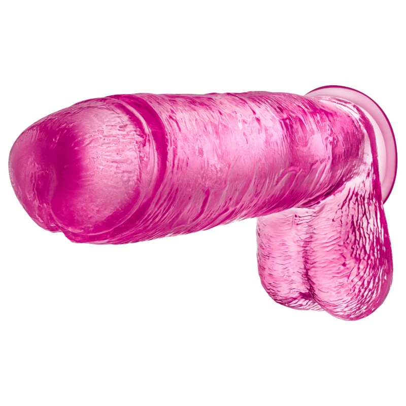 Blush B Yours Plus - realisztikus dildó (rózsaszín) 139566 termék bemutató kép