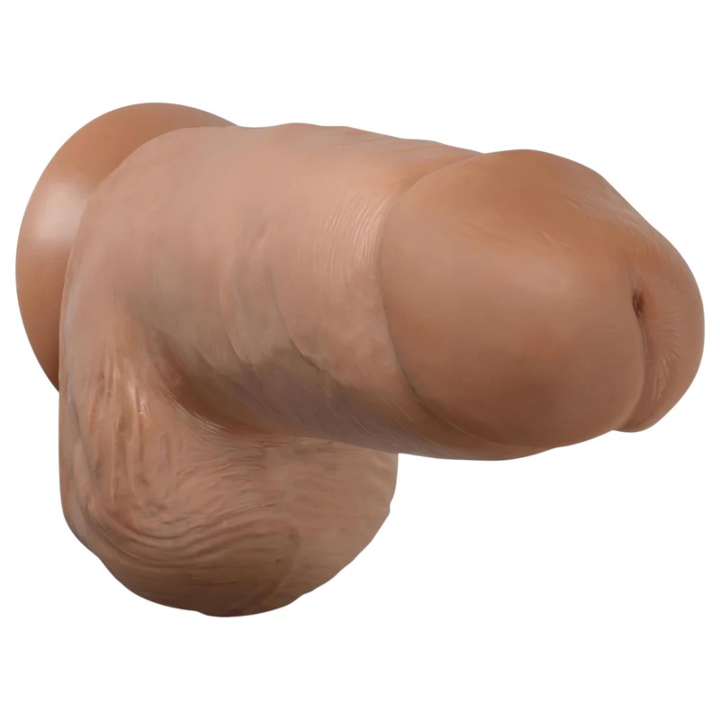 Blush Chub - élethű, tapadótalpas dildó - 18 cm (natúr) 134263 termék bemutató kép