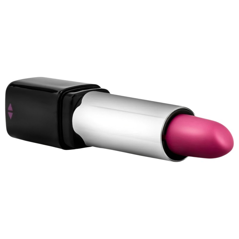 Blush Lipstick Rosé - rúzs vibrátor (fekete-pink) 168562 termék bemutató kép