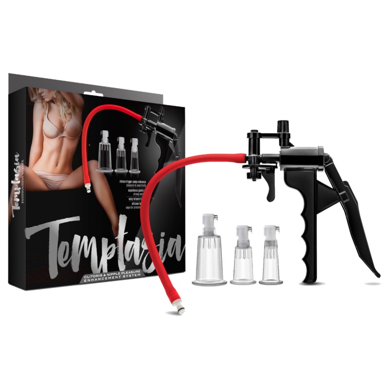 Blush Temptasia - professzionális csikló pumpa szett (fekete) 139634 termék bemutató kép