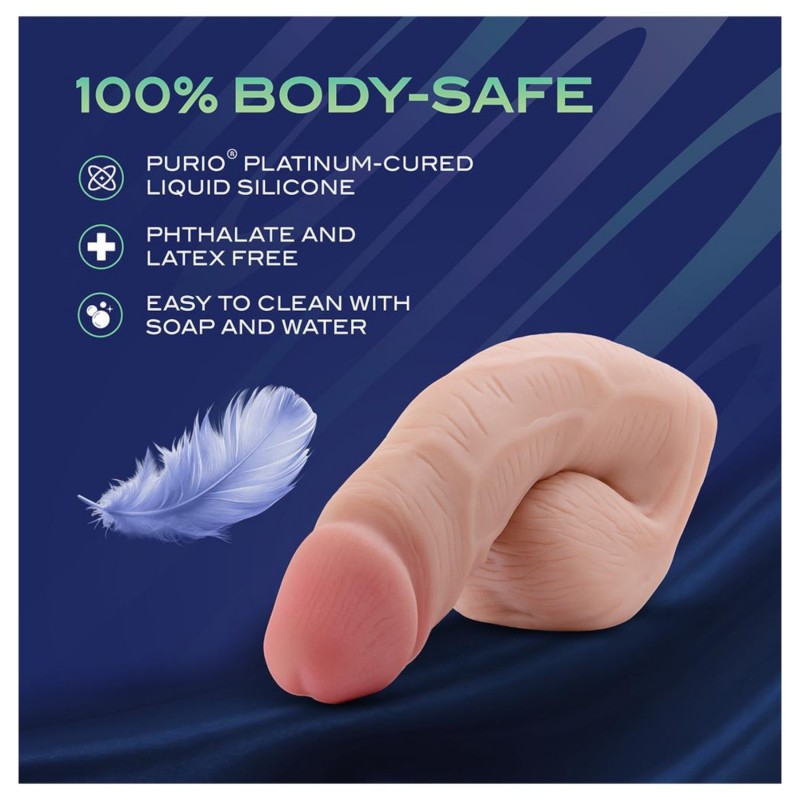 Blush UrSelf Affirm - élethű műpénisz (testszínű) - 13 cm 154146 termék bemutató kép