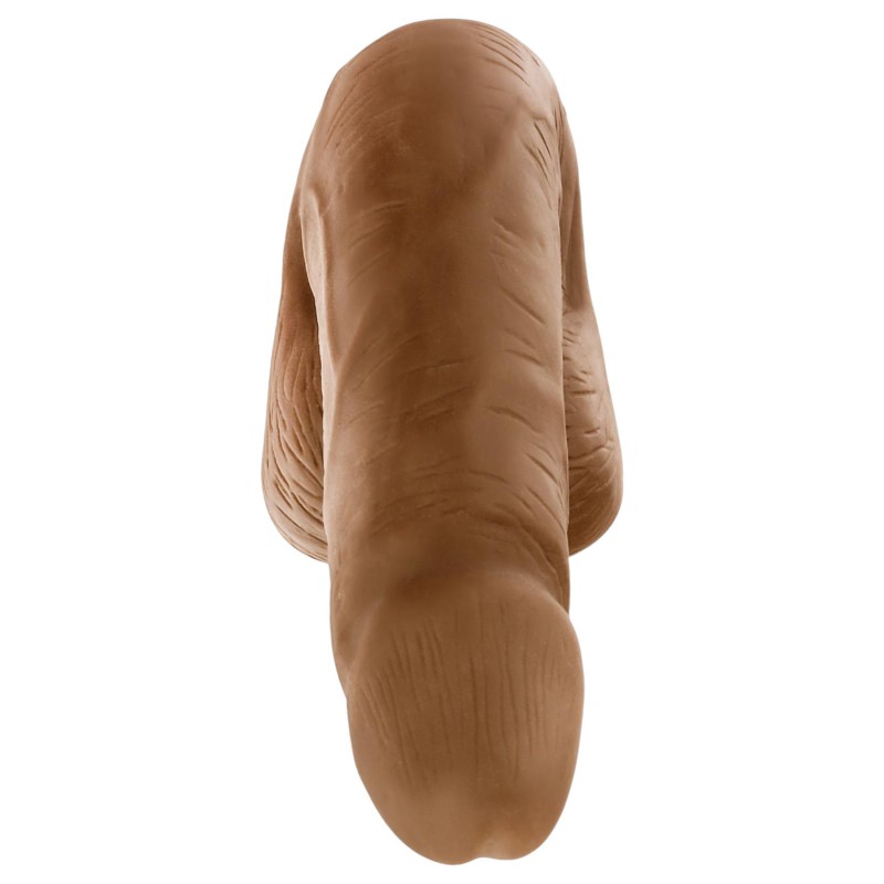 Blush UrSelf Affirm - élethű packer barna műpénisz (13 cm) 154136 termék bemutató kép