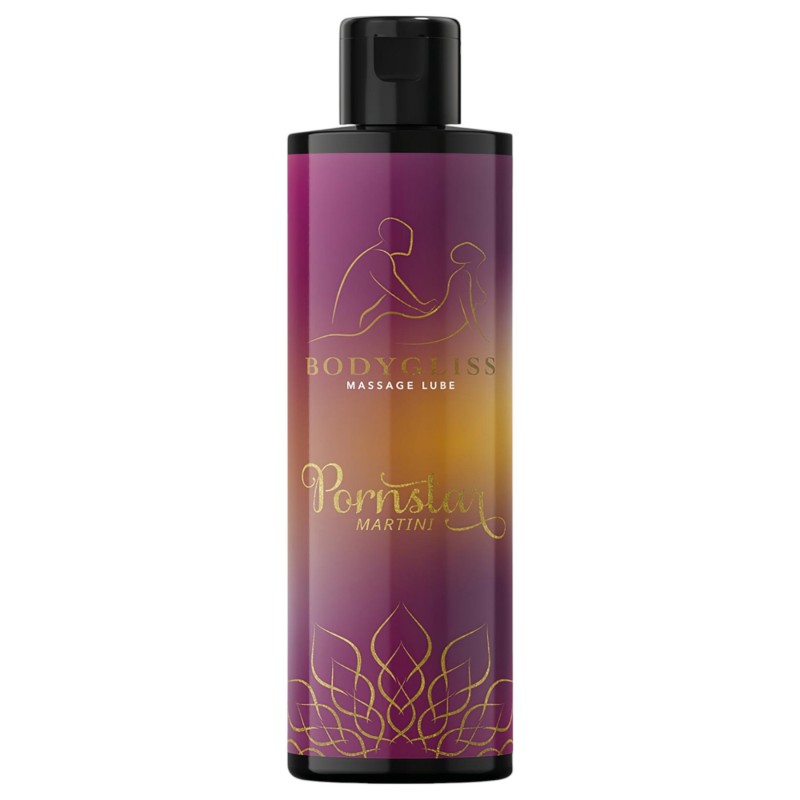 Bodygliss - masszázsolaj és síkosító - pornstar martini (150ml) 100422 termék bemutató kép
