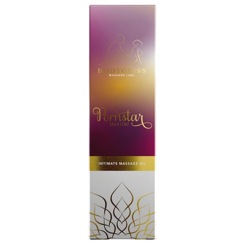 Bodygliss - masszázsolaj és síkosító - pornstar martini (150ml) 100423 termék bemutató kép