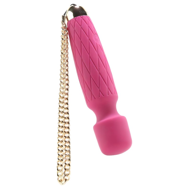 Bodywand Luxe - akkus, mini masszírozó vibrátor (rózsaszín) 113635 termék bemutató kép