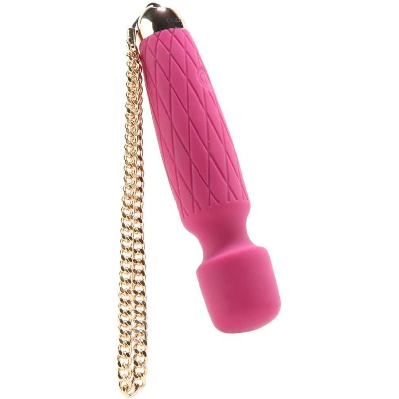 Bodywand Luxe - akkus, mini masszírozó vibrátor (rózsaszín) 40887 termék bemutató kép
