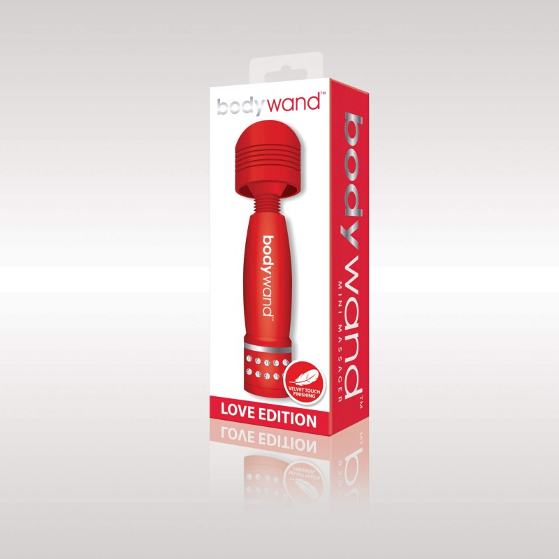 Bodywand - mini masszírozó vibrátor (piros) 7116 termék bemutató kép