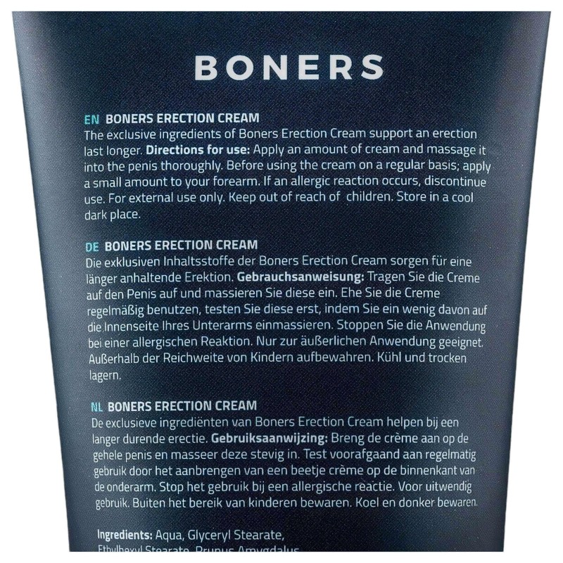 Boners Erection - stimuláló intim krém férfiaknak (100 ml) 130764 termék bemutató kép