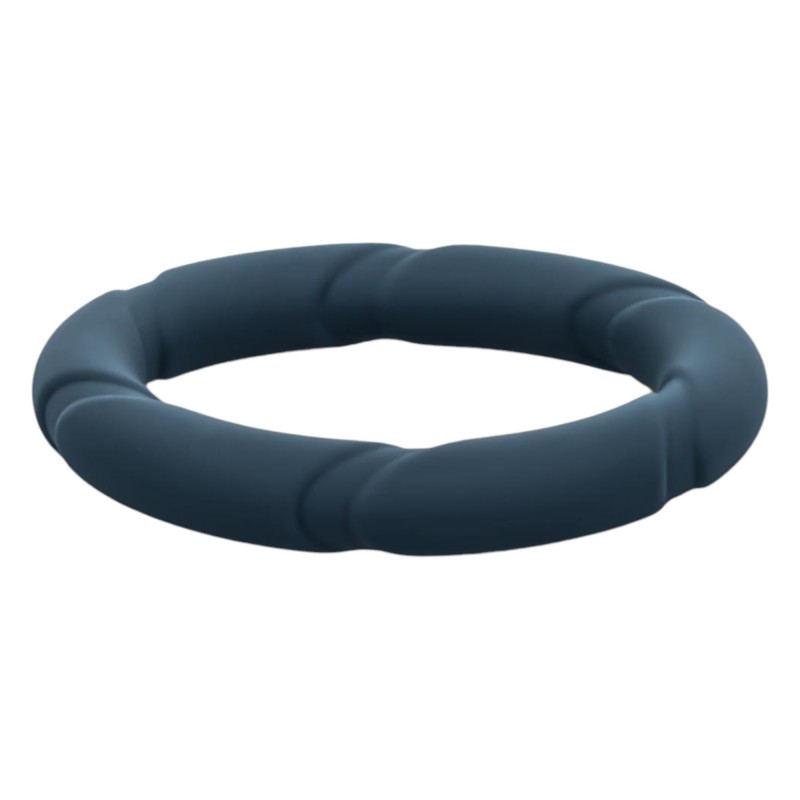 Boners Ergo - szilikon péniszgyűrű (szürke) 96978 termék bemutató kép