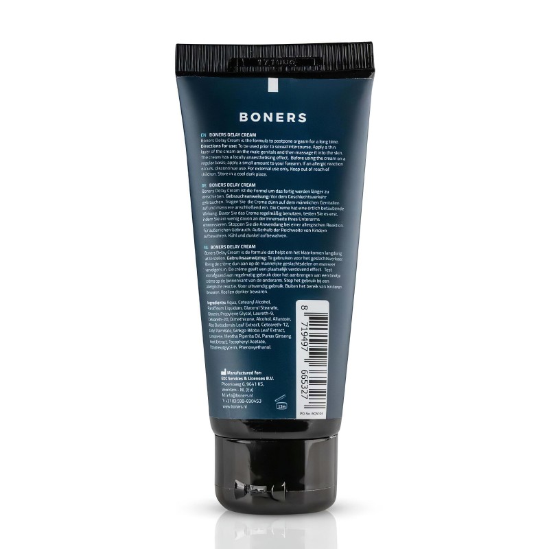Boners Essentials Delay - késleltető krém férfiaknak (100 ml) 131433 termék bemutató kép