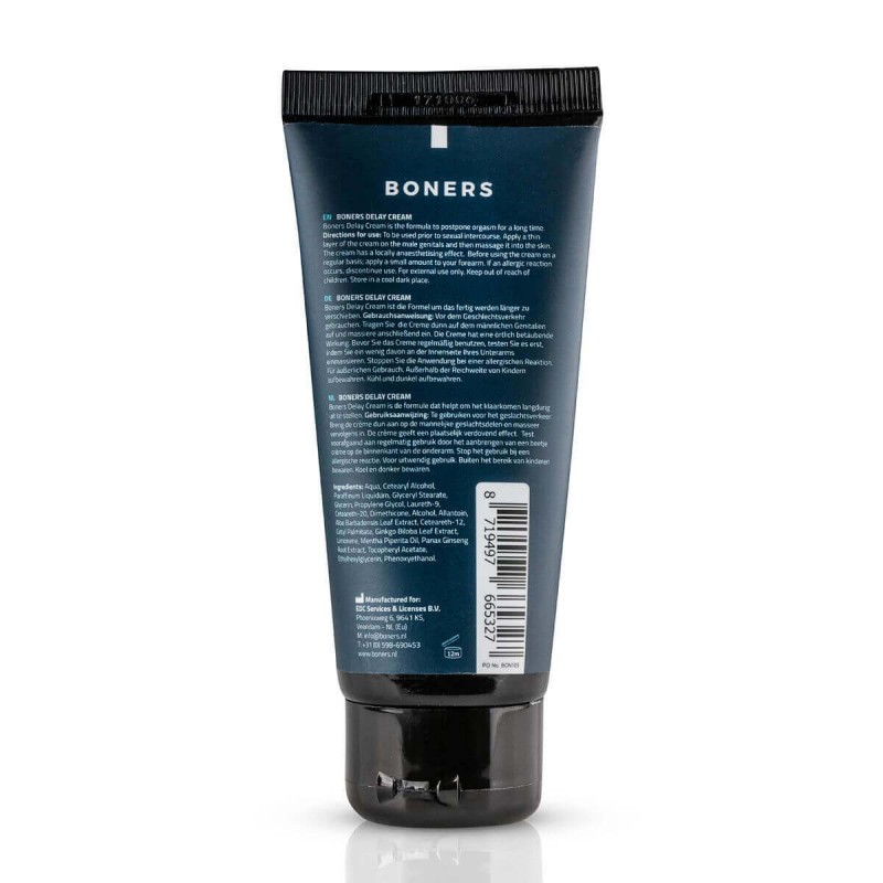 Boners Essentials Delay - késleltető krém férfiaknak (100ml) 80920 termék bemutató kép