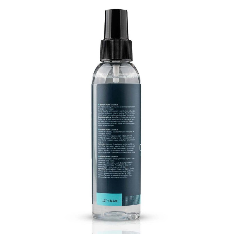 Boners Essentials Penis Cleaner - pénisz tisztító spray (150ml) 50434 termék bemutató kép