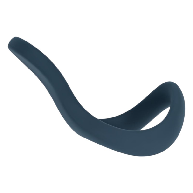 Boners - szilikon péniszgyűrű (szürke) 96971 termék bemutató kép