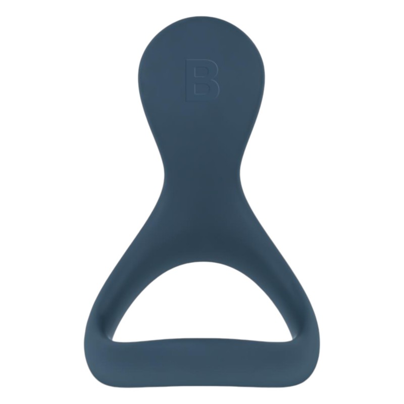 Boners - szilikon péniszgyűrű (szürke) 96972 termék bemutató kép