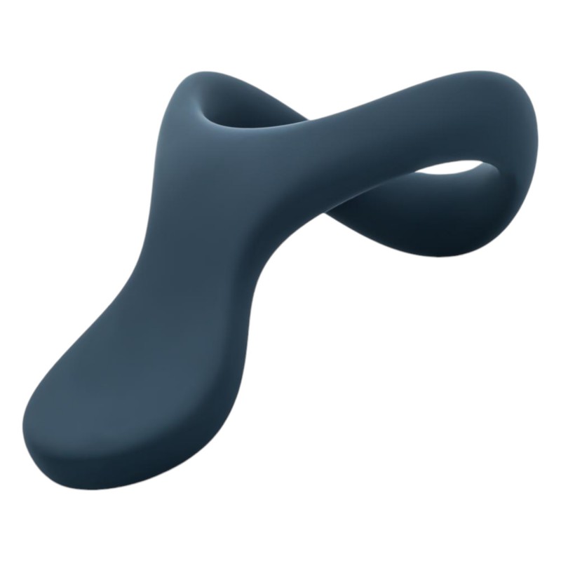 Boners - szilikon péniszgyűrű (szürke) 96973 termék bemutató kép