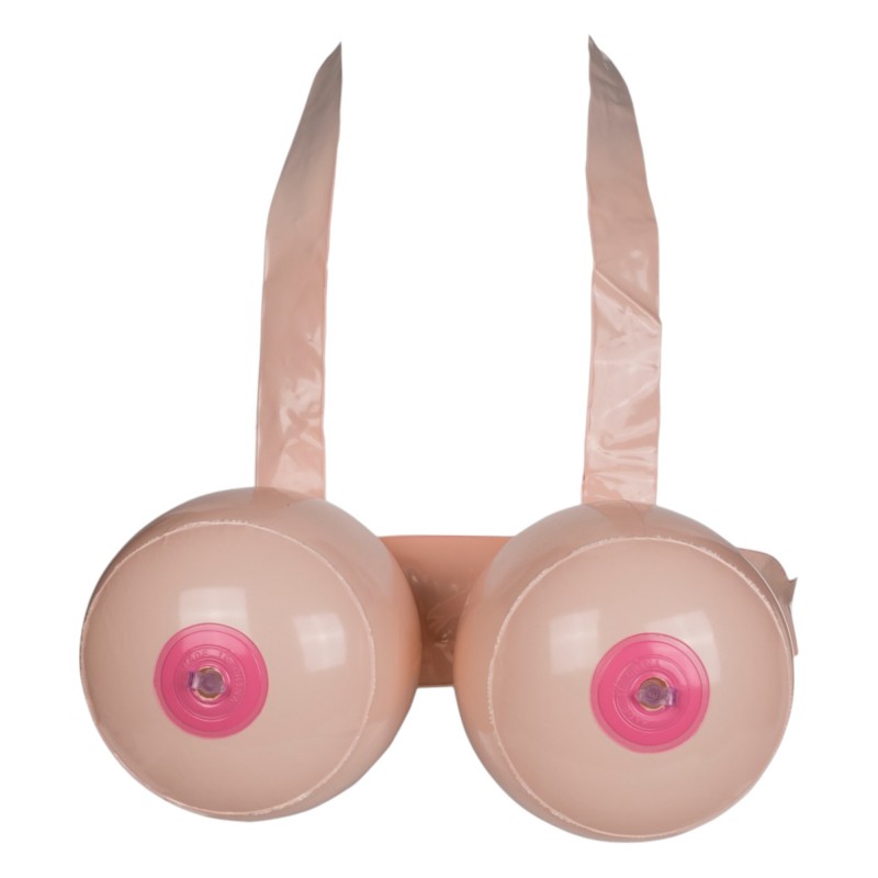 Boob Battle - felfújható felcsatolható cicicsata (natúr) 96154 termék bemutató kép