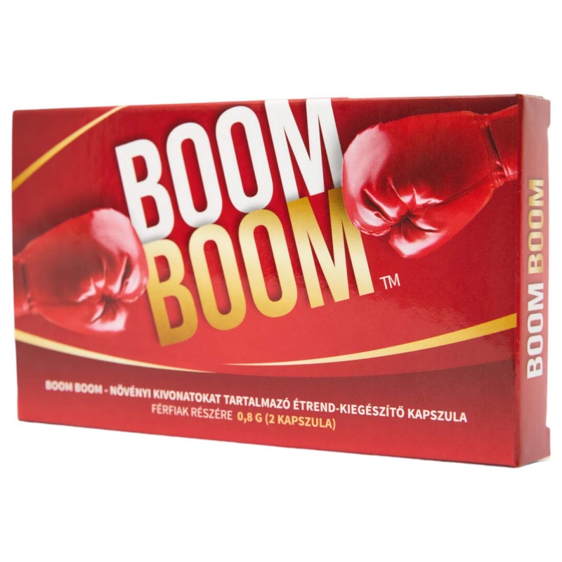 Boom Boom - étrend kiegészítő kapszula férfiaknak (2 db) 131596 termék bemutató kép