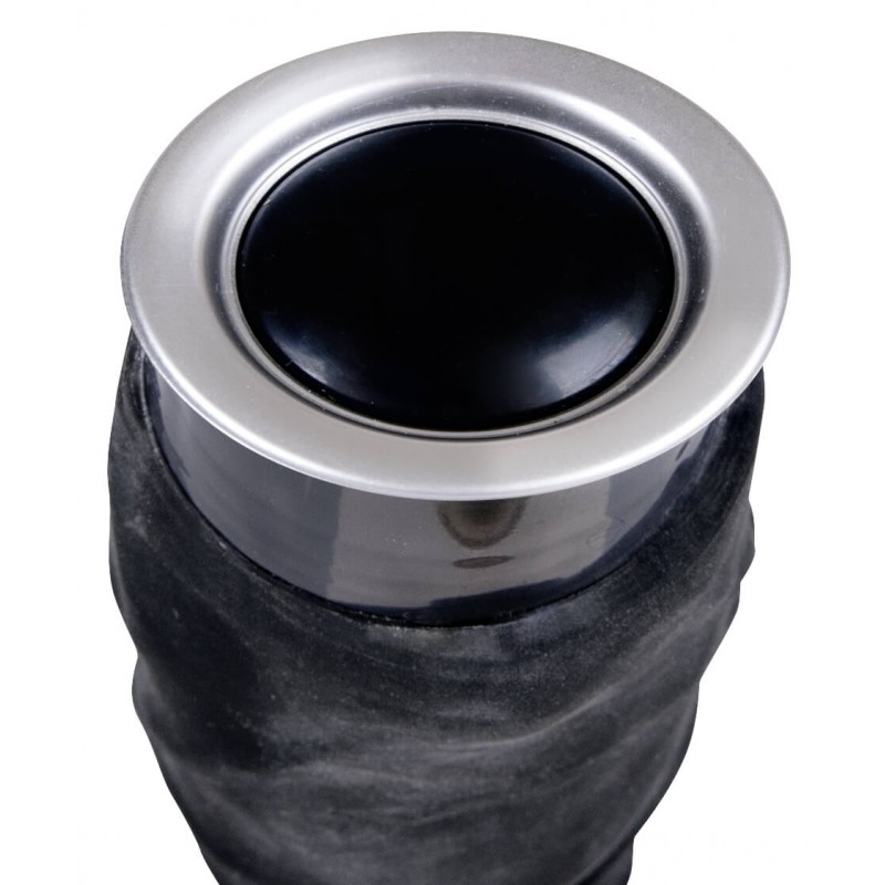 Nature Skin - élethű vibrátor - fekete (22cm) 5155 termék bemutató kép