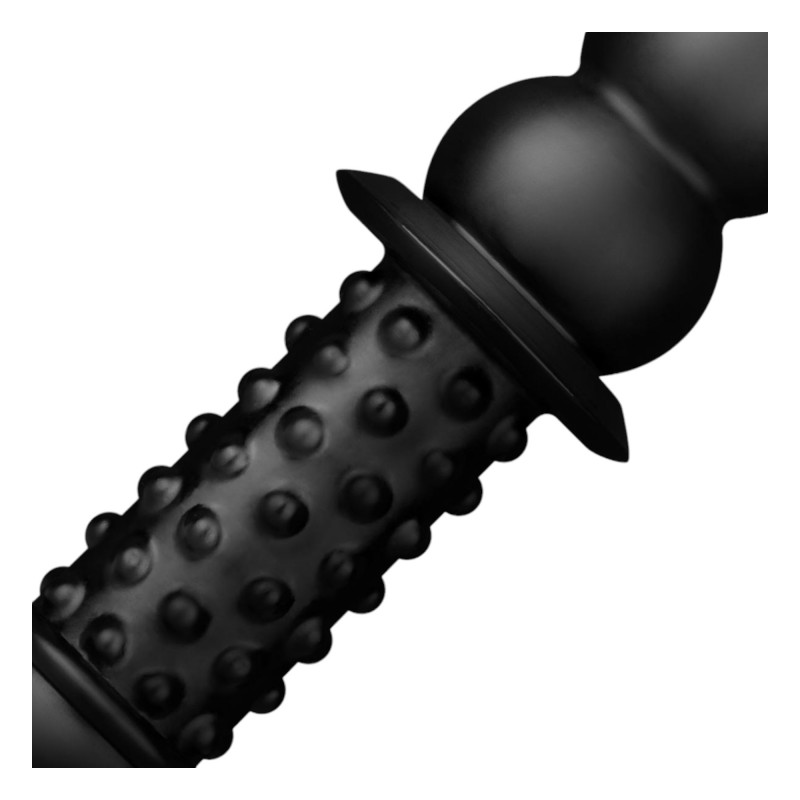 BUTTR Akimbo - kétvégű anál dildó (fekete) 97001 termék bemutató kép