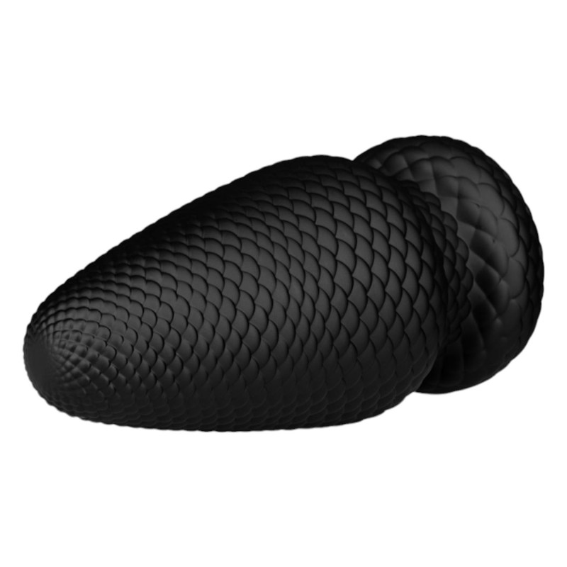BUTTR Cold Blooded - nagy anál plug (fekete) 97022 termék bemutató kép