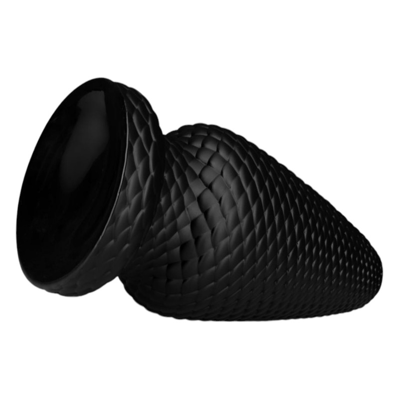 BUTTR Cold Blooded - nagy anál plug (fekete) 97023 termék bemutató kép