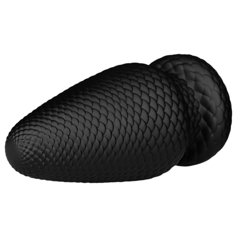 BUTTR Cold Blooded - nagy anál plug (fekete) 99556 termék bemutató kép