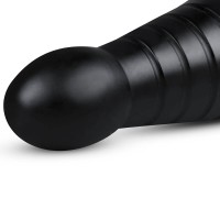 BUTTR Devil Dog - tapadótalpas dildó (fekete) 34523 termék bemutató kép
