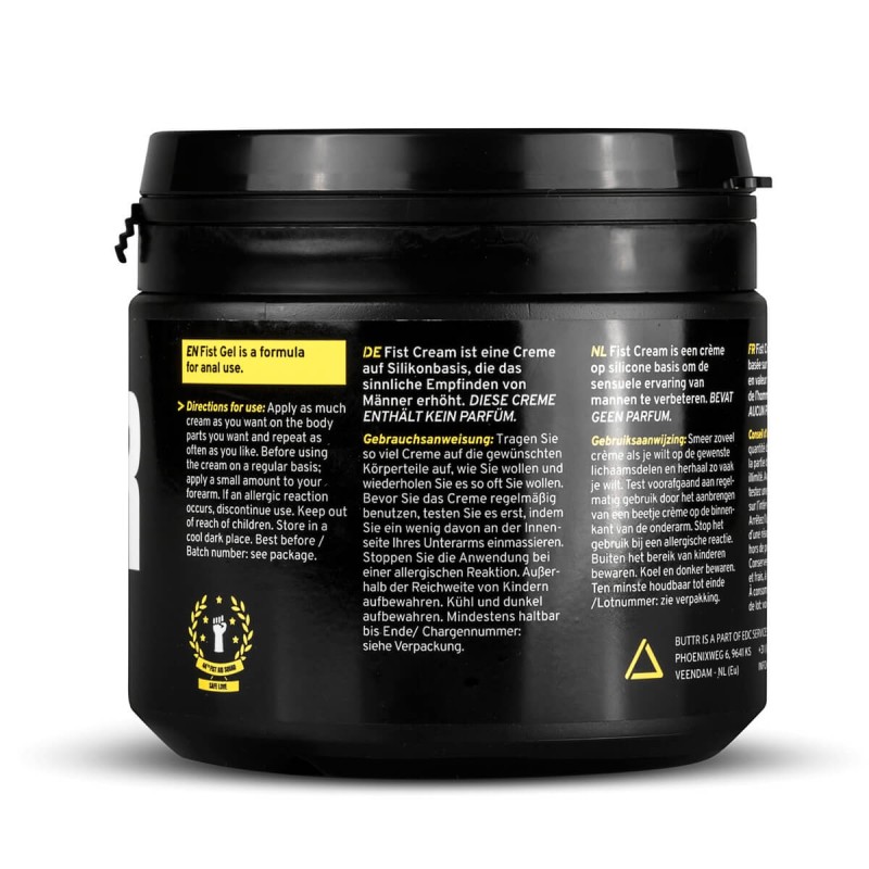 BUTTR Fisting Cream - öklöző síkosító krém (500ml) 34471 termék bemutató kép