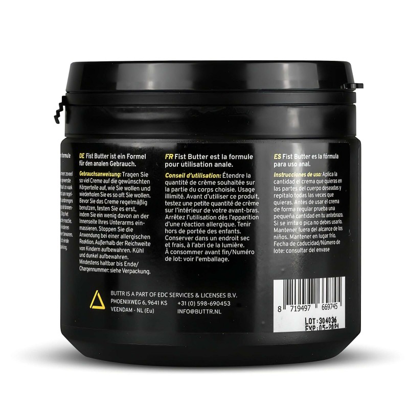 BUTTR Fisting Butter - öklöző síkosító vaj (500 ml) 130852 termék bemutató kép