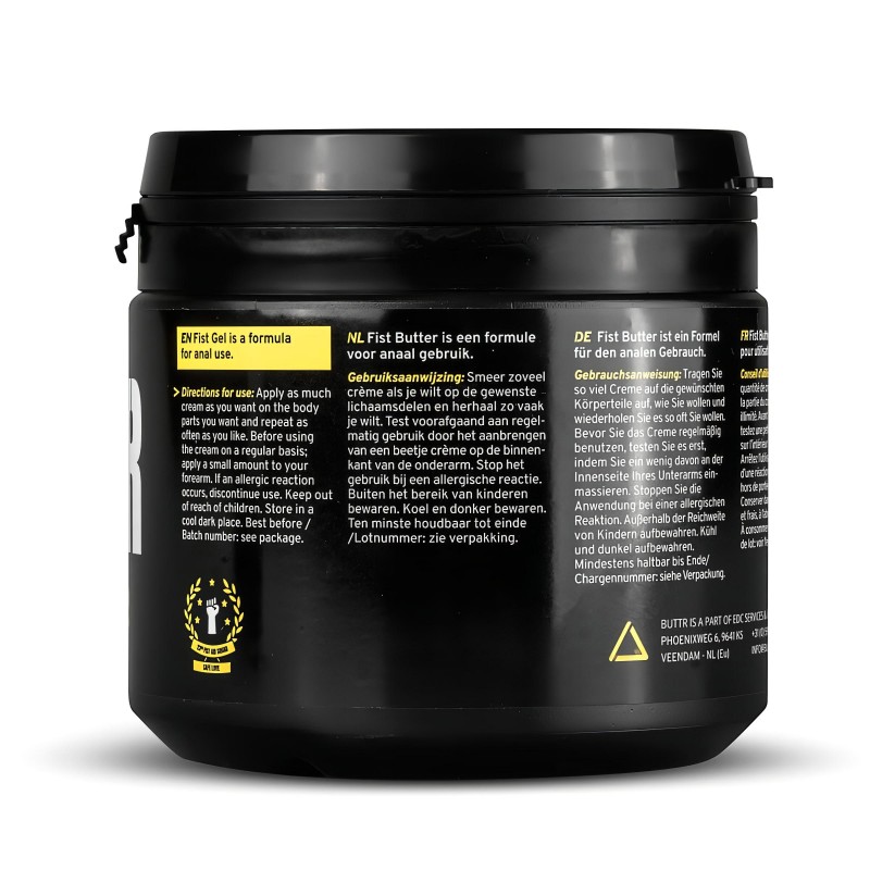 BUTTR Fisting Butter - anális öklöző síkosító vaj (500 ml) 141150 termék bemutató kép