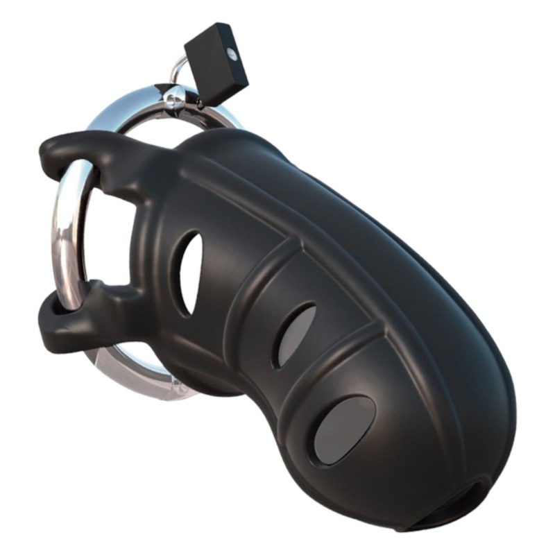 C-Ringz - szilikon pénisz ketrec (fekete) 93078 termék bemutató kép