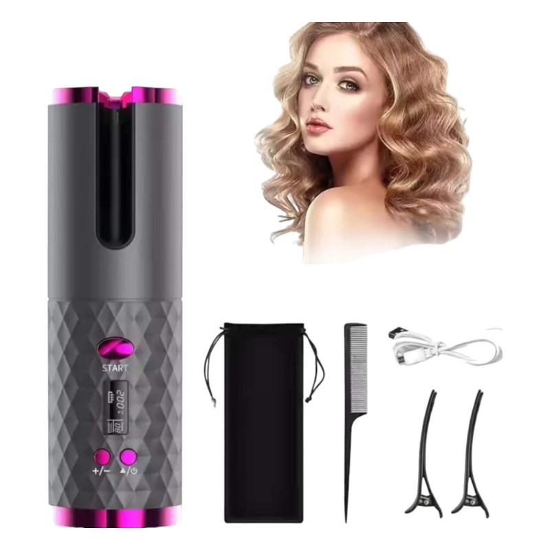 CAC - akkus hajgöndörítő szett (fehér) 91347 termék bemutató kép