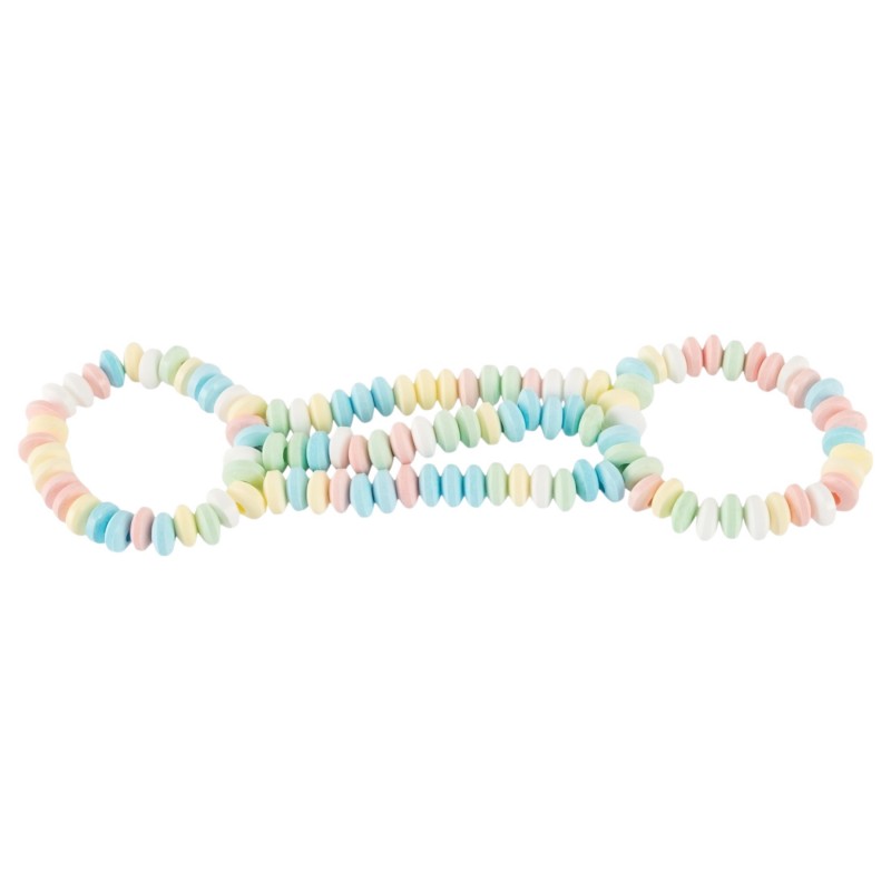 Candy Cuffs - cukor bilincs - színes (45g) 108804 termék bemutató kép