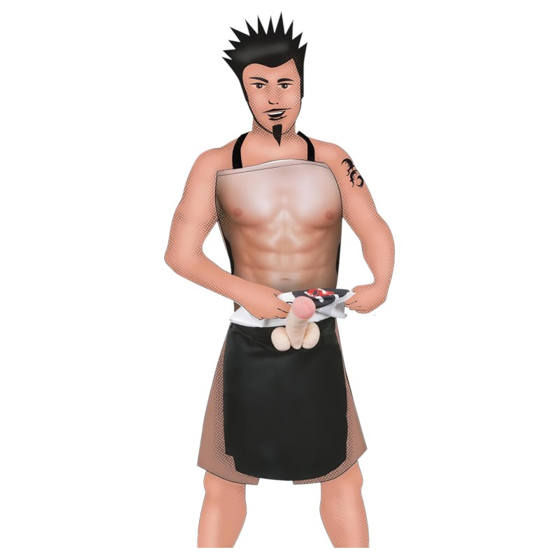 CHEFCOCK - BIG BOSS mókás kötény, erotikus ajándék 157564 termék bemutató kép