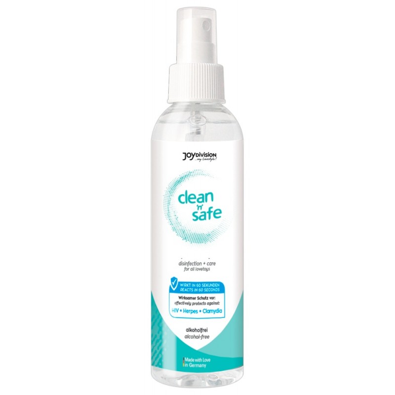 JoyDivision Clean Safe - fertőtlenítő spray (200ml) 3140 termék bemutató kép