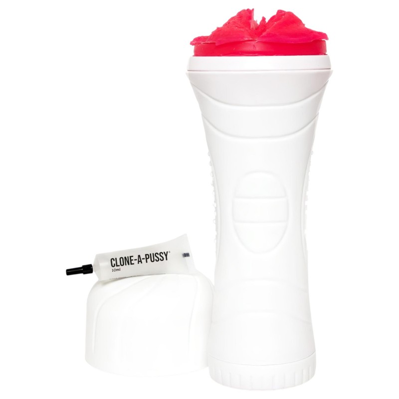 Clone-a-Pussy - puncimásoló és mandzsetta készlet (pink) 126168 termék bemutató kép